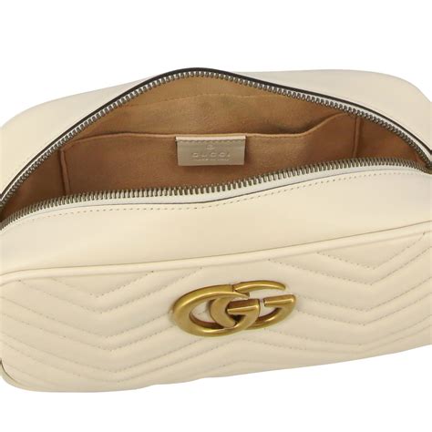 gucci side bag white|gucci crossbody bag women's.